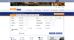 Desktop Screenshot of aktualnivozy.cz