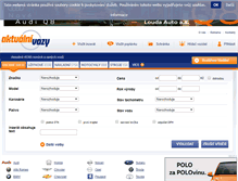 Tablet Screenshot of aktualnivozy.cz